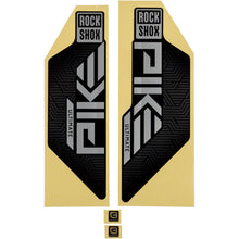 RockShox Decal Kit for Pike Ultimate - Matte Silver for Gloss Black 11.4018.105.067_1356452