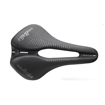 Selle Italia Max Novus EVO Boost Bike Saddle 245 x 160mm - Unisex- Black 080A922IKC001_1128521