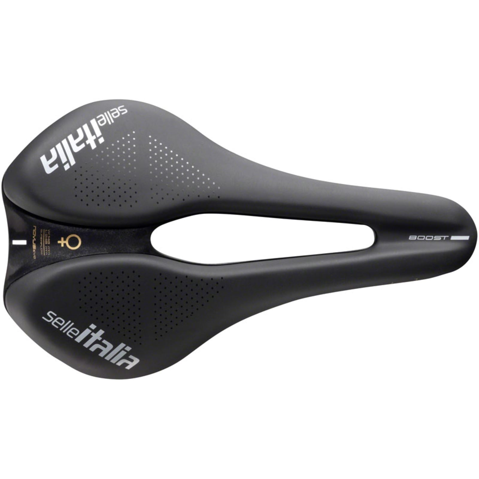 Selle Italia Novus Boost EVO Lady Superflow Saddle 245 x 145mm - Women - Black [MPN: 080A920MHC003]_1347737