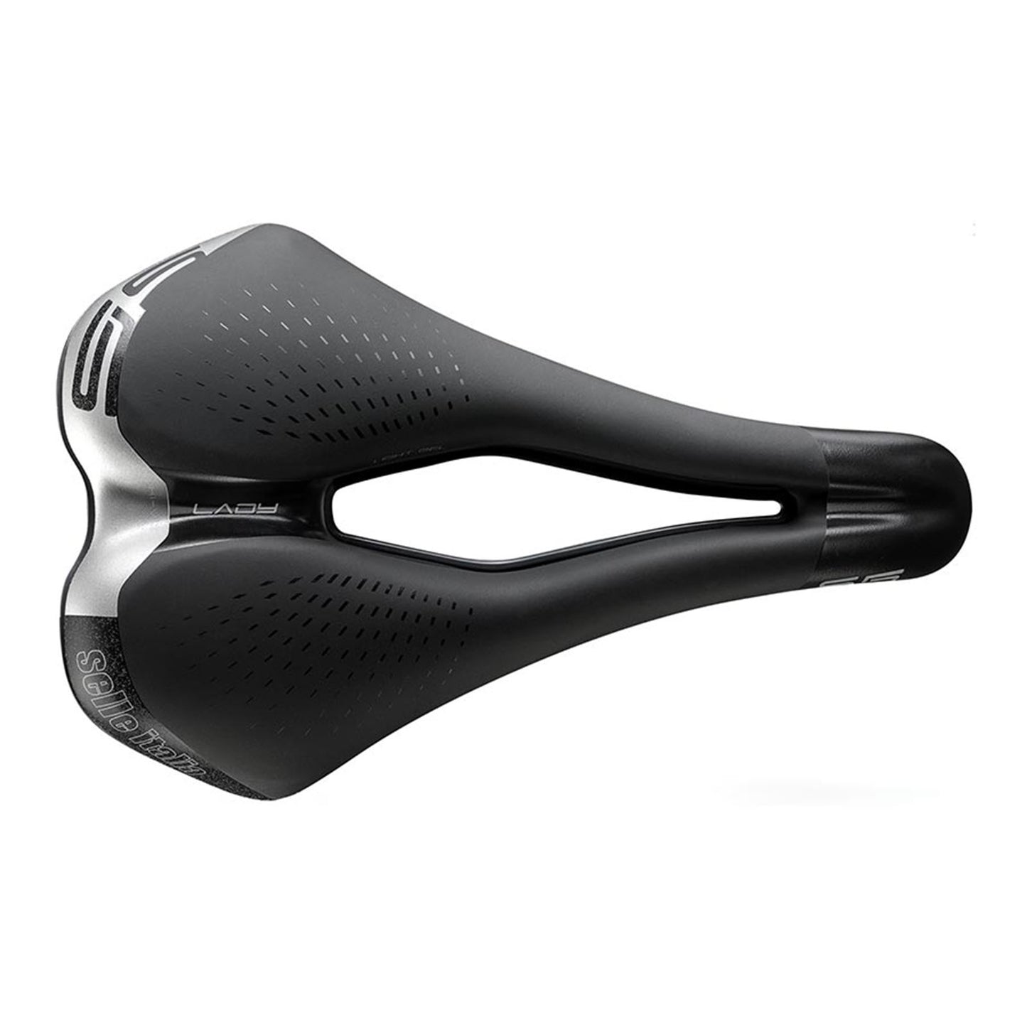 Selle Italia S 5 Lady Superflow S Bike Saddle 255 x 145mm - Women -  Black [MPN: 094L701MEC002]_1128481