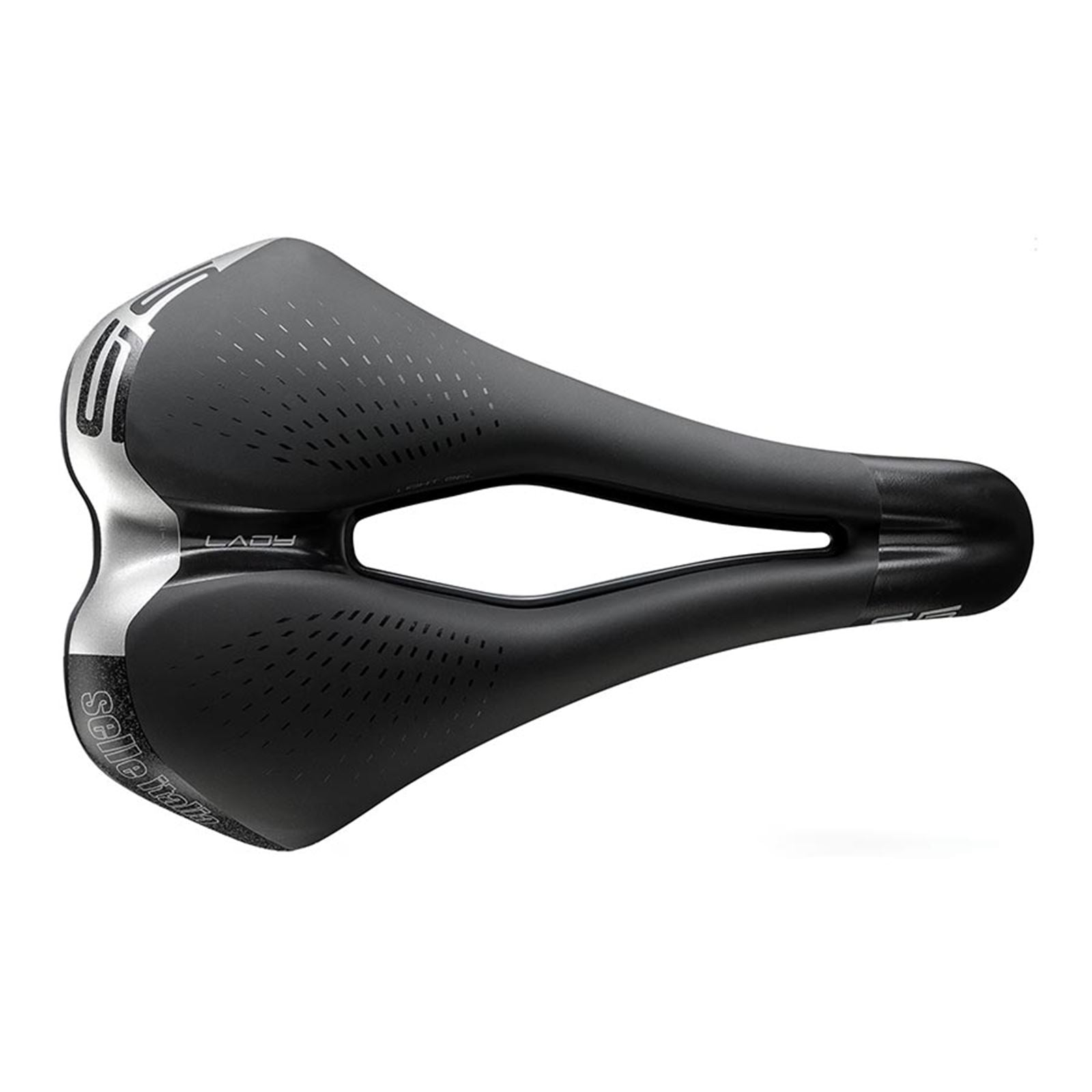 Selle Italia S 5 Lady Superflow S Bike Saddle 255 x 145mm - Women -  Black [MPN: 094L701MEC002]_1128481