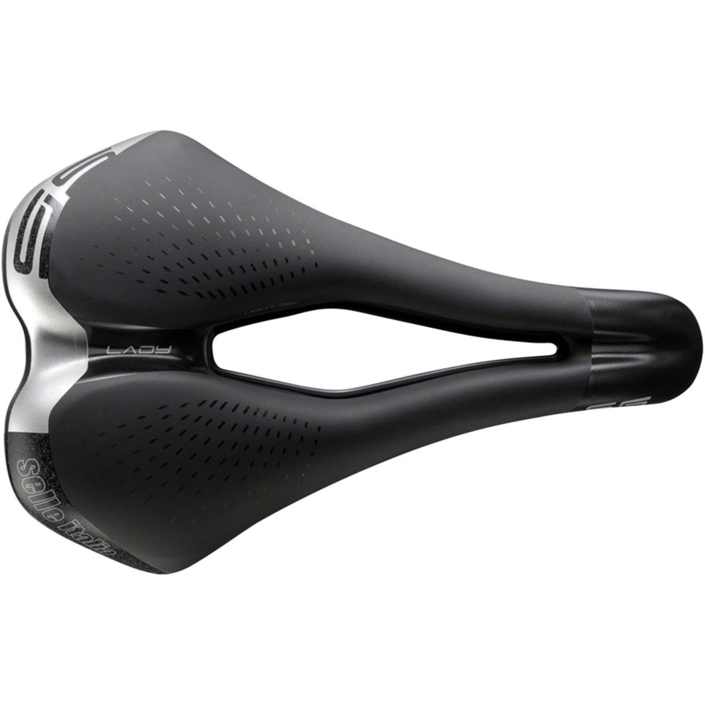 Selle Italia S 5 Lady Superflow S Bike Saddle 255 x 145mm - Women -  Black [MPN: 094L701MEC002]_1293966