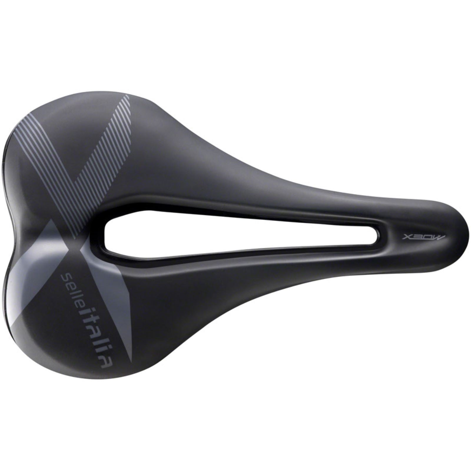 Selle Italia X-Bow Superflow L Bike Saddle 255 x 155mm - Unisex - Black 036A922MEC002_1345085