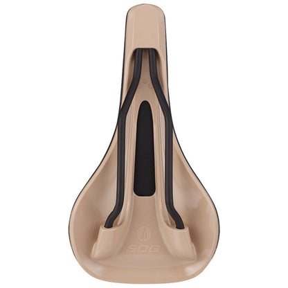 SDG Components V3 MAX Lux-Alloy Saddle 260 x 140mm Black/Tan OPEN BOX [MPN: 06324]_1999640