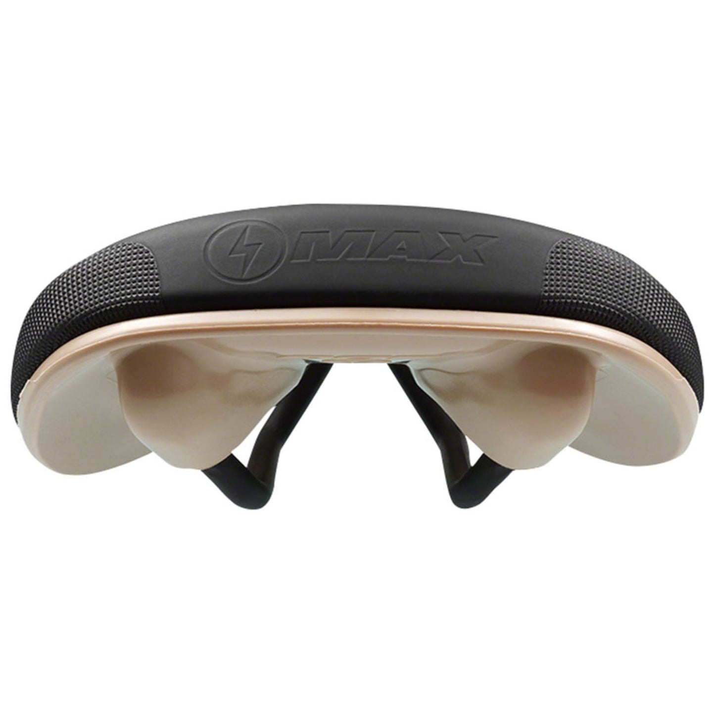 SDG Components V3 MAX Lux-Alloy Saddle 260 x 140mm Black/Tan OPEN BOX [MPN: 06324]_1999641