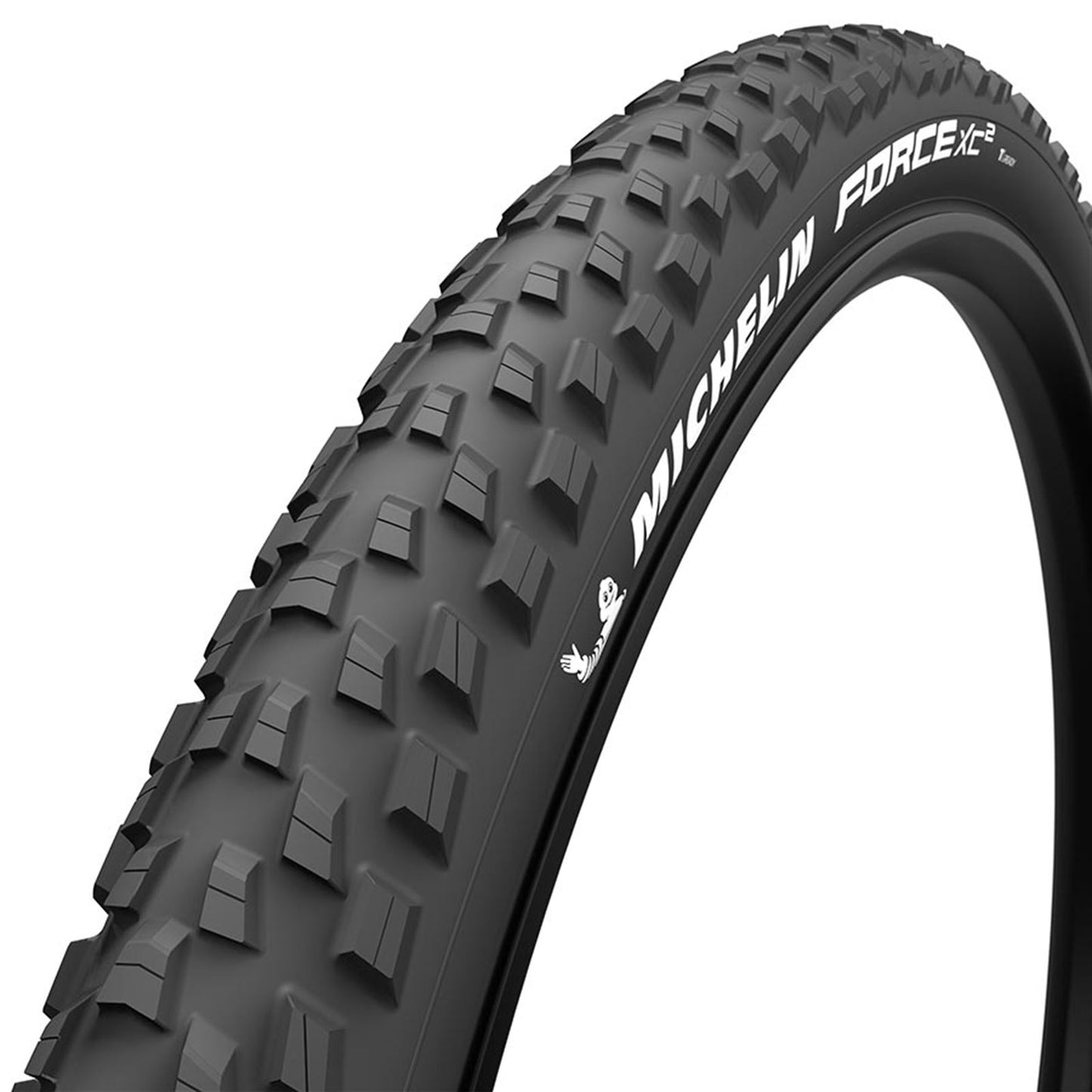 Michelin - Bicycle Force XC2 Performance Mountain Bike Tire 29''x2.10 3x60TPI - Black 21858_1128902