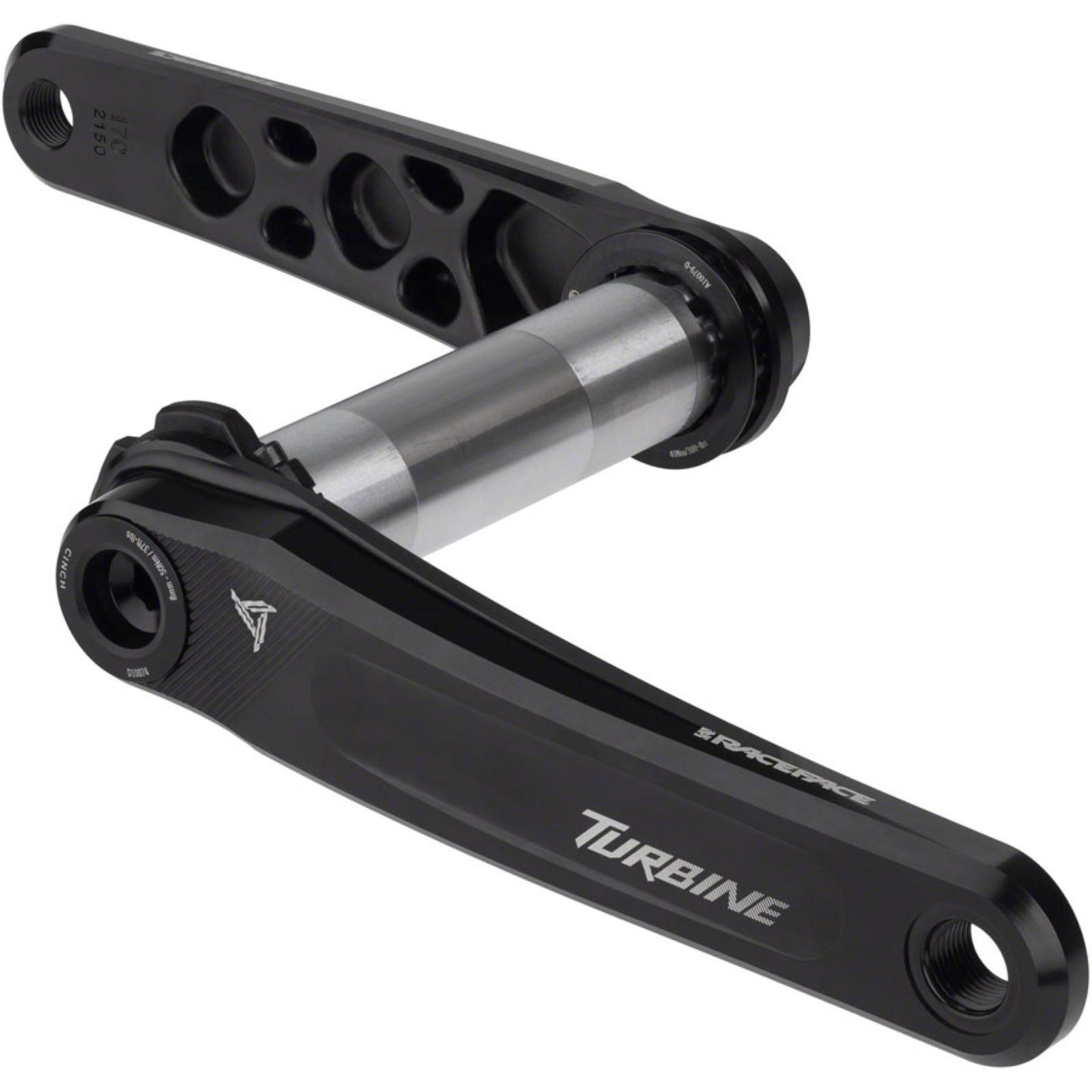 Race Face Turbine Crankset 170mm - Black - MTB/Boost [MPN: CK22TUR136ARM170BLK]_1344871