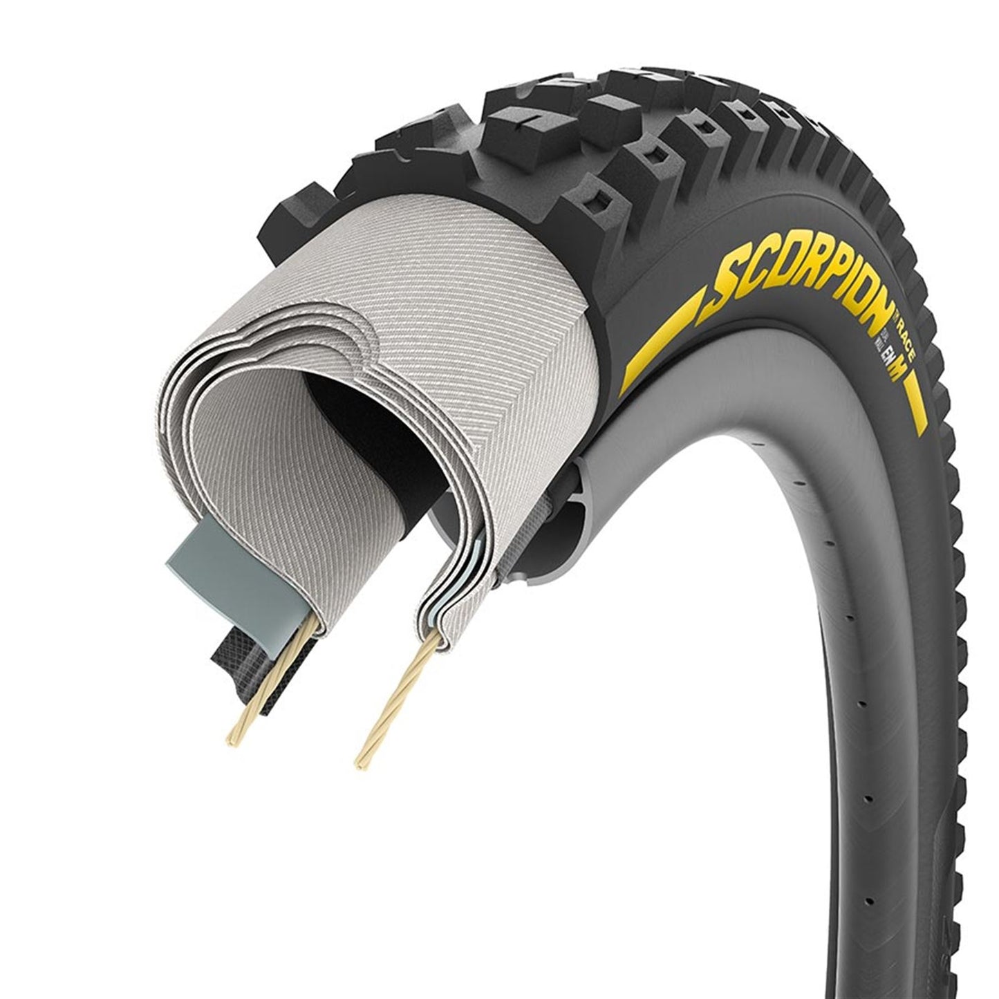 Pirelli - Bicycle Scorpion Race Enduro M Mountain Tire 29"x2.50 - 60TPI - Black 4191200_1129141