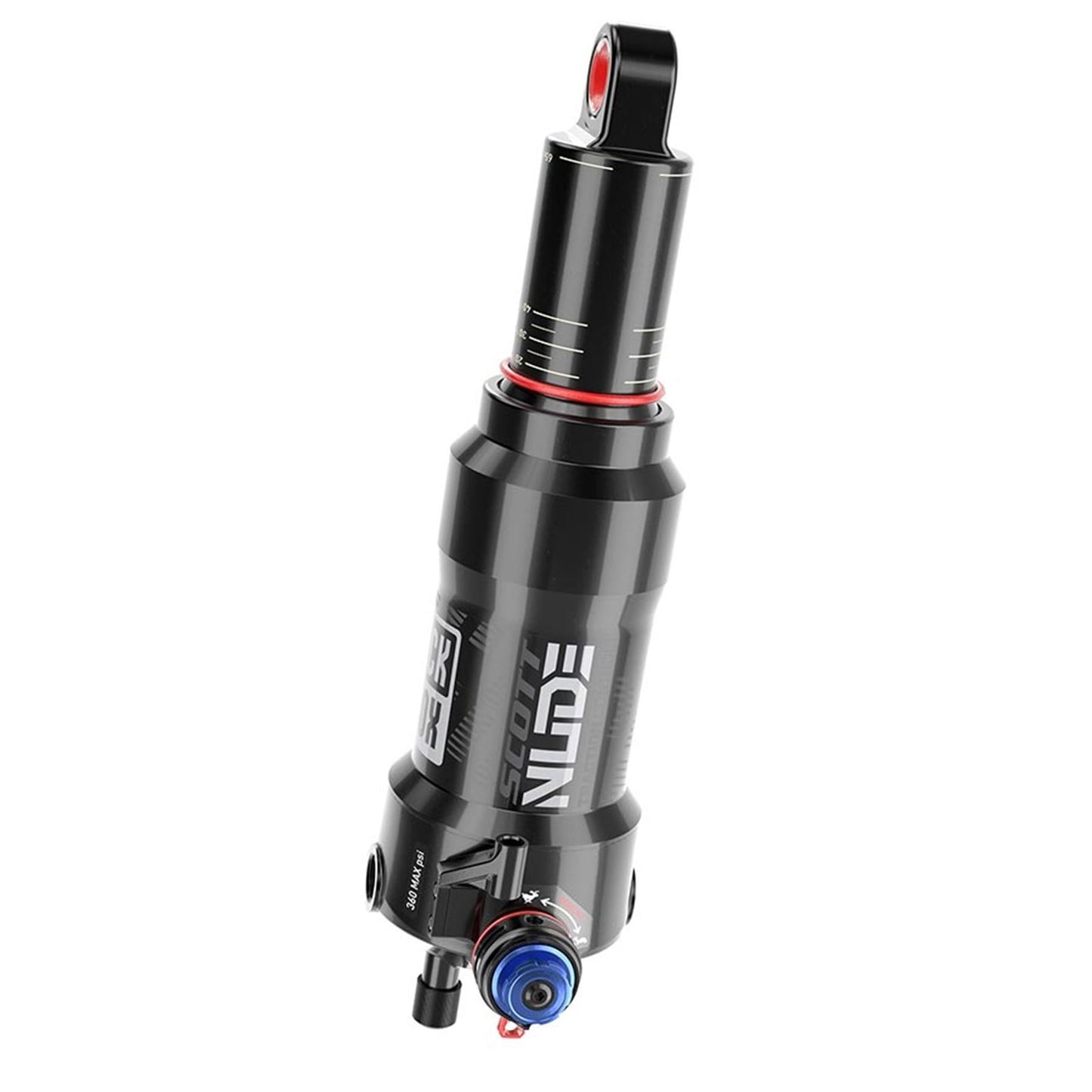 RockShox Deluxe Nude RLC3 C1 Rear shock - 165x45 - Shaft Eyelet 00.4118.406.000_1129778