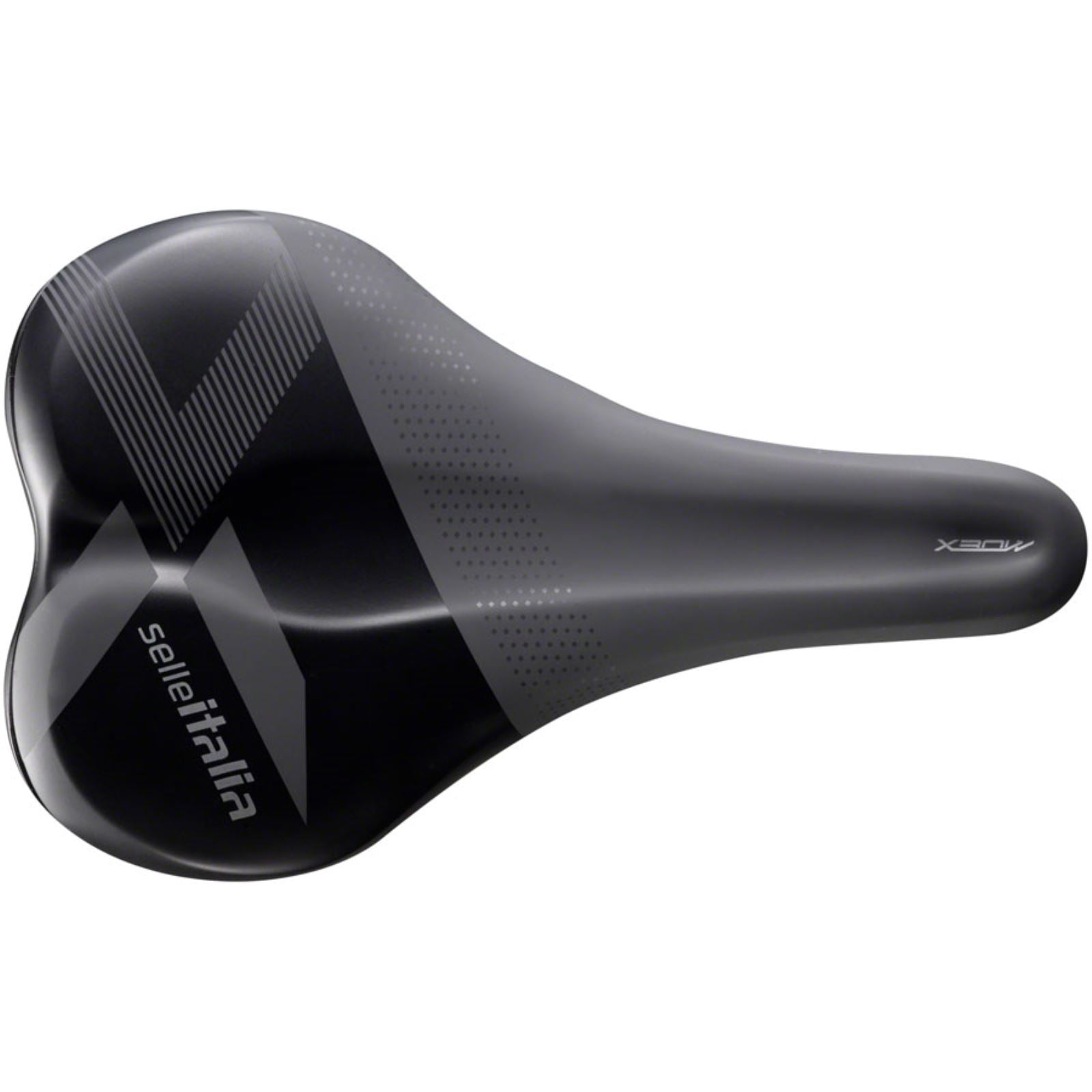 Selle Italia X-BOW Saddle 255 x 145mm Unisex - 346g - Black 036A122MEC002_1345093