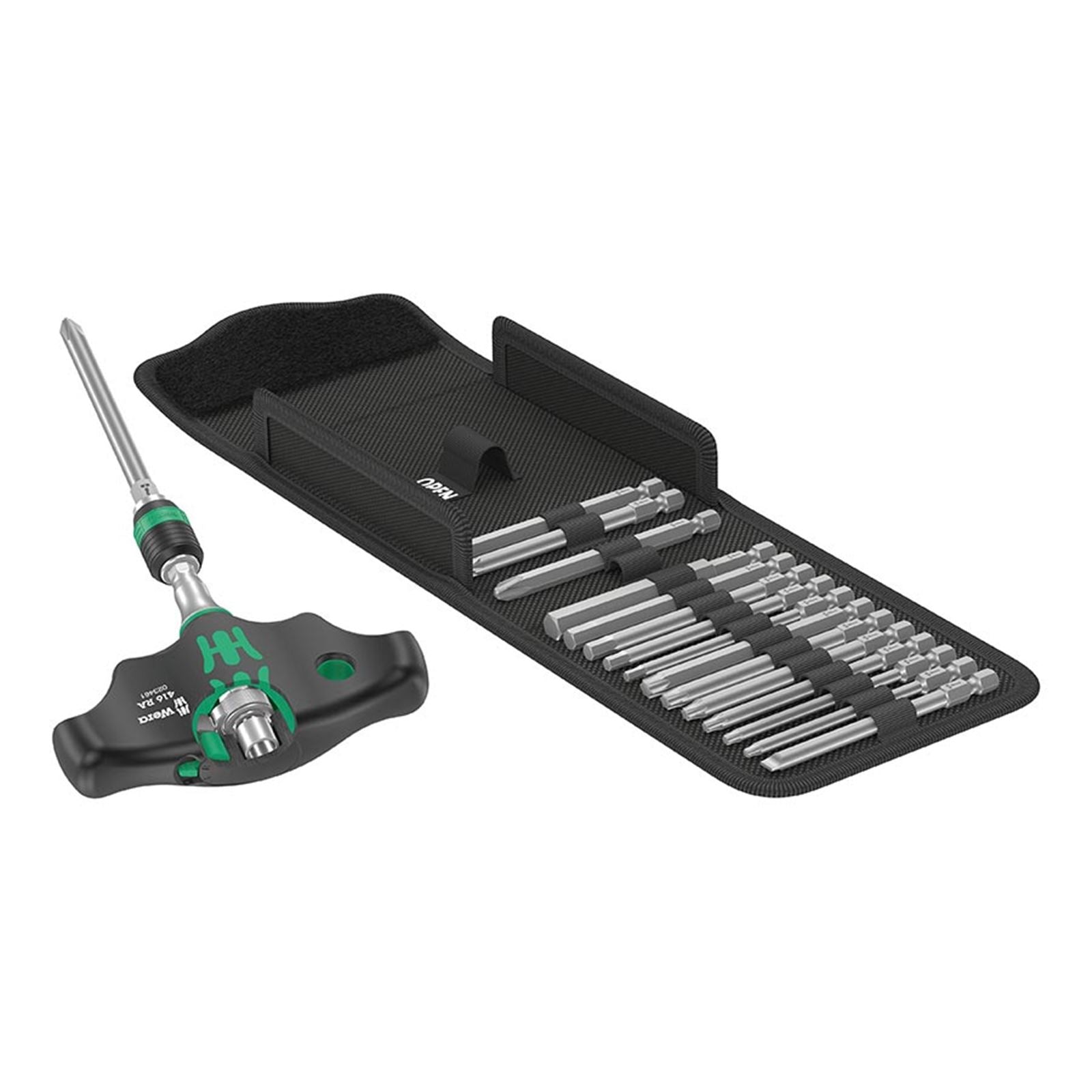 Wera Kraftform Kompakt 400 RA Screwdriver Ratcheting Action Kit [MPN: 05023471001]_1129959