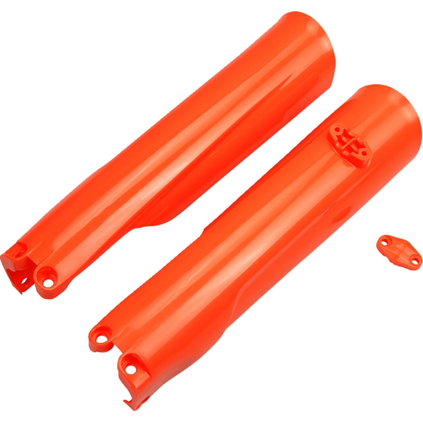 UFO Plastics  fork Cover for KTM SX/SX-F - Neon Orange [MPN: KT05014#FFLU]_1164997
