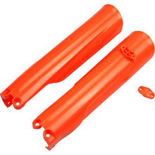 UFO Plastics  fork Cover for KTM SX/SX-F - Neon Orange [MPN: KT05014#FFLU]_1164997