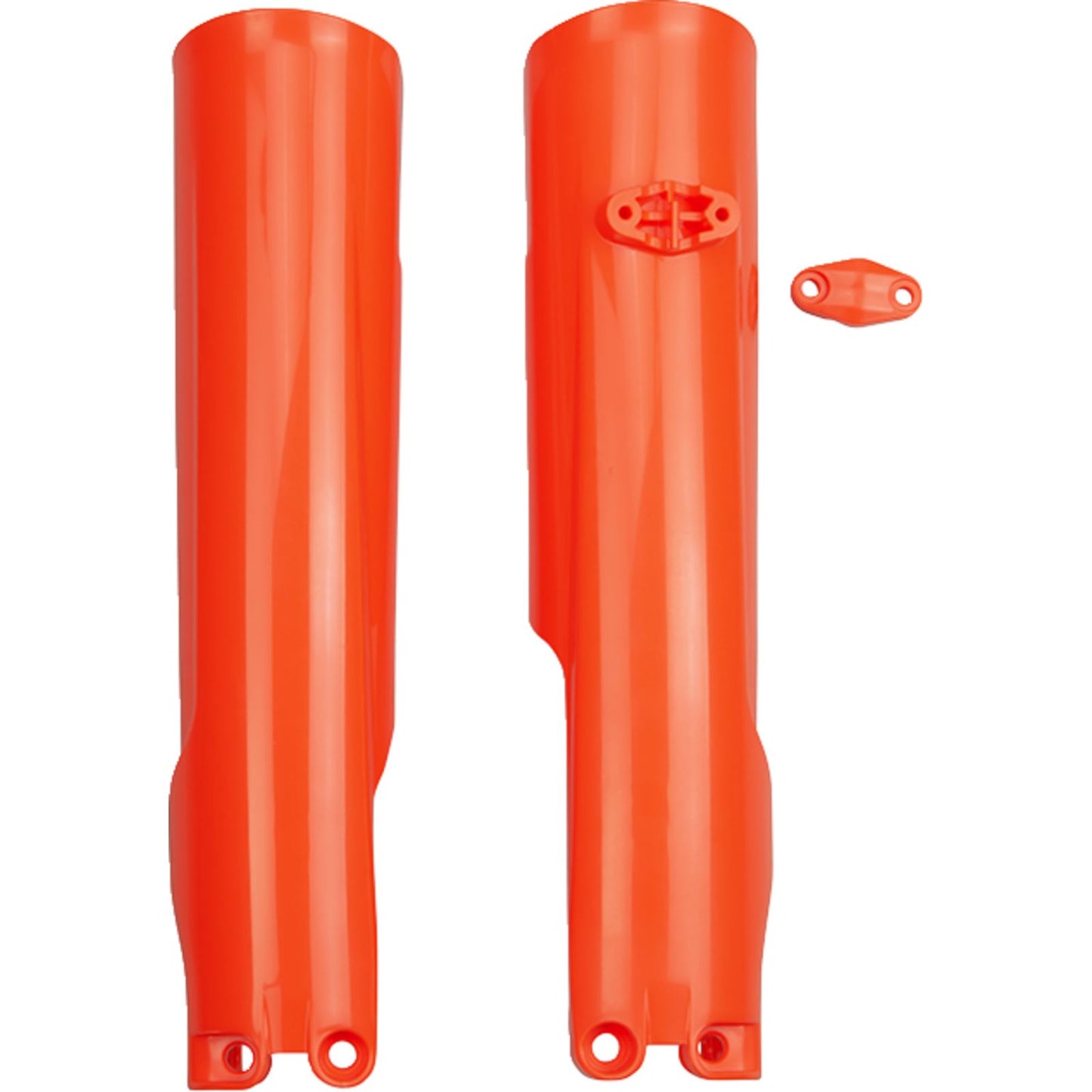 UFO Plastics  fork Cover for KTM SX/SX-F - Neon Orange [MPN: KT05014#FFLU]_1164976