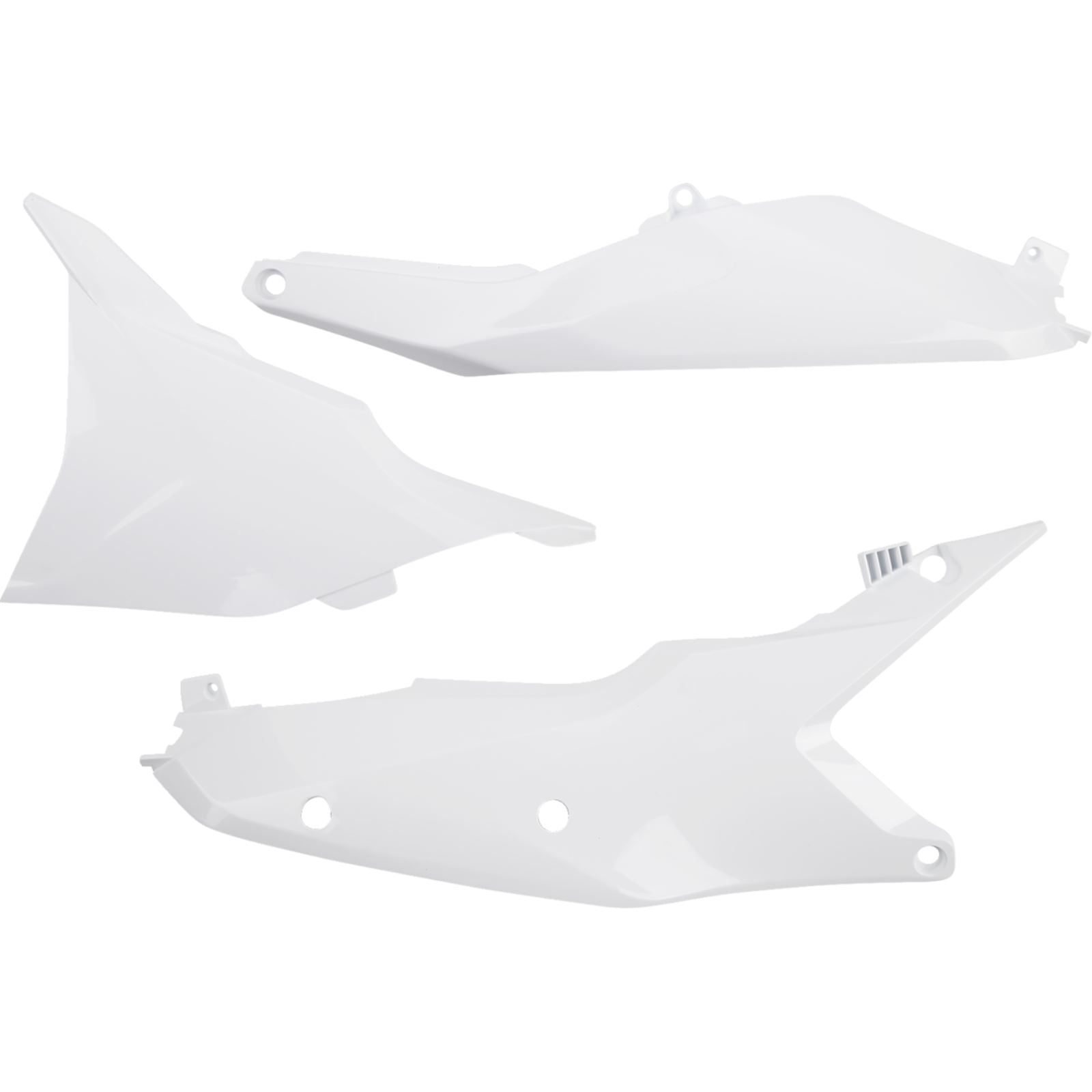 UFO Plastics Side Panels - White for KTM [MPN: KT05012#042]_1300958