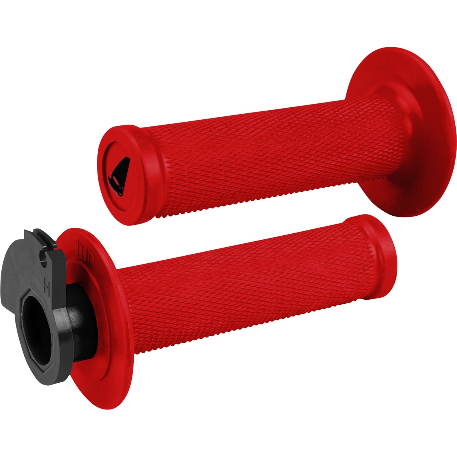 UFO Plastics Grips - Lock-On - Red [MPN: MA01828#B]_1130751
