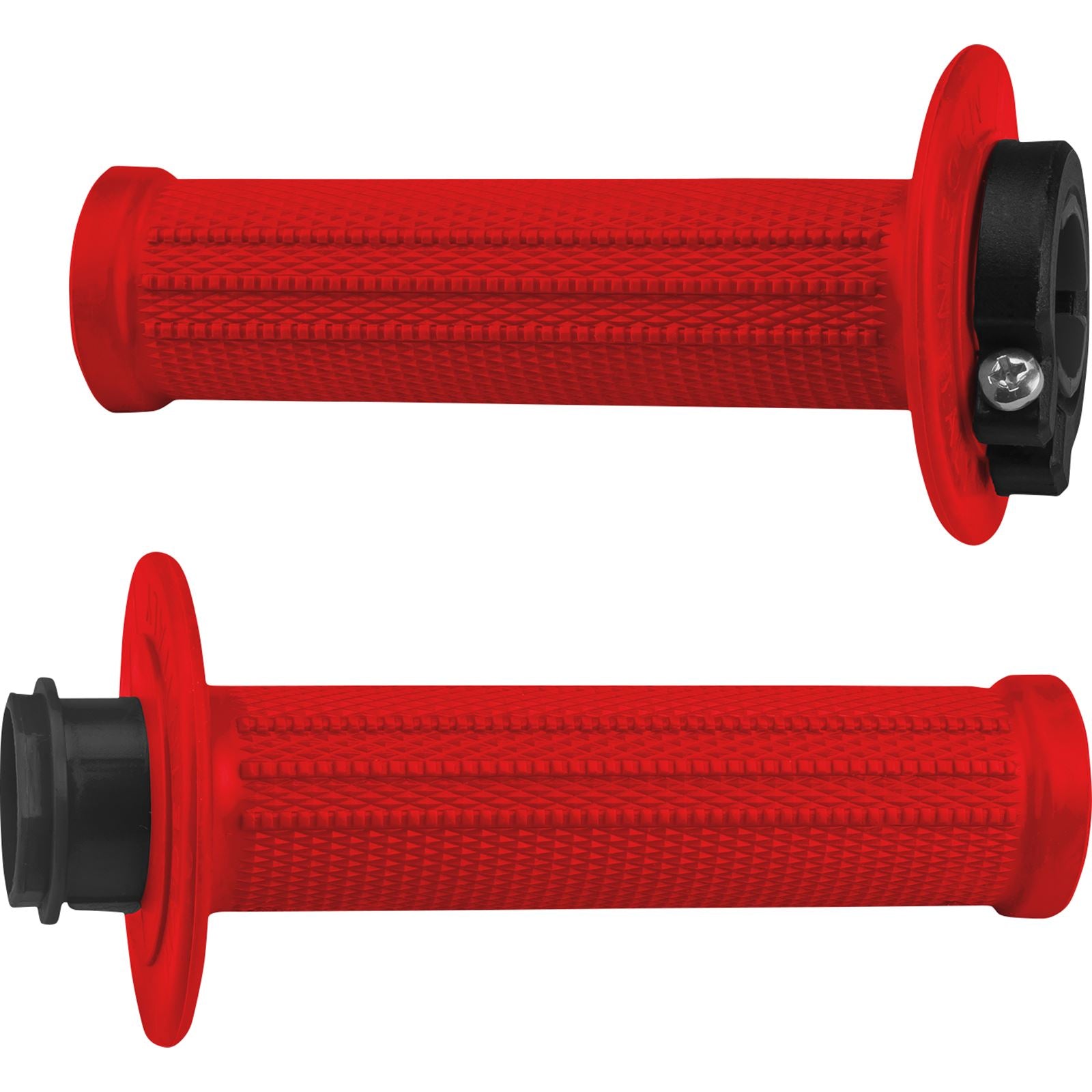 UFO Plastics Grips - Lock-On - Red [MPN: MA01828#B]_1130752