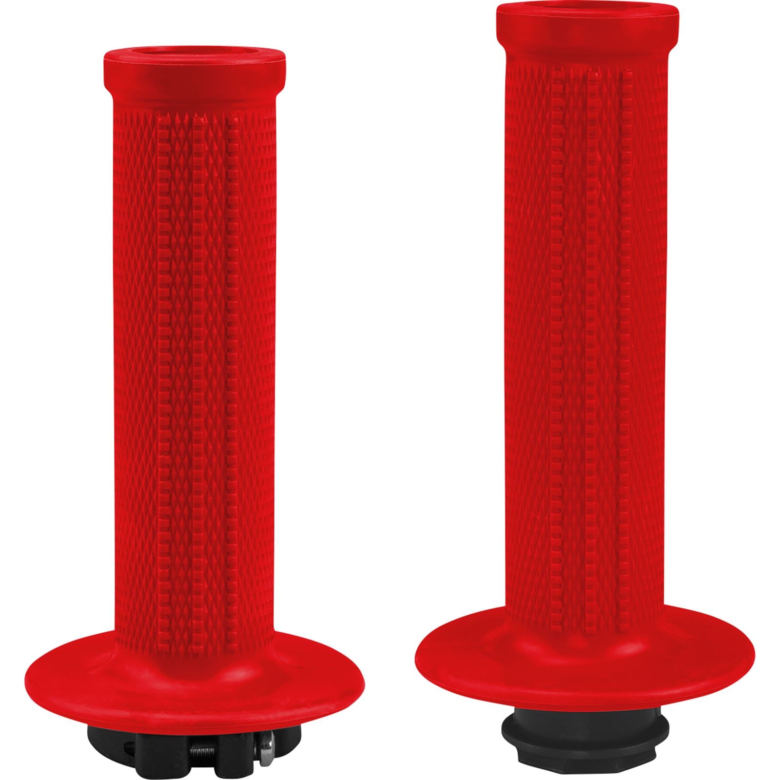 UFO Plastics Grips - Lock-On - Red [MPN: MA01828#B]_1130753