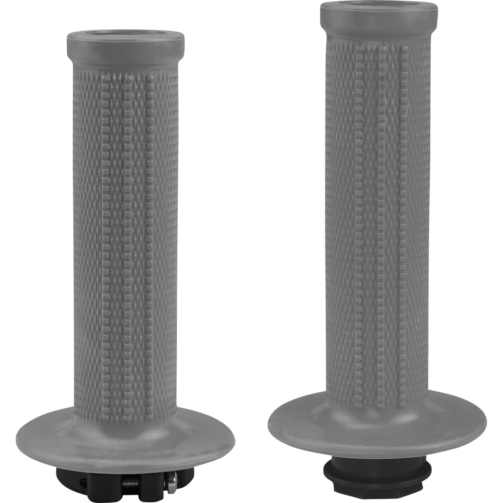 UFO Plastics Grips - Lock-On - Gray [MPN: MA01828#E]_1130759