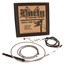 Burly Brand Control Kit - Gorilla Ape Hanger - 14" - Stainless Steel B30-1311_1167516