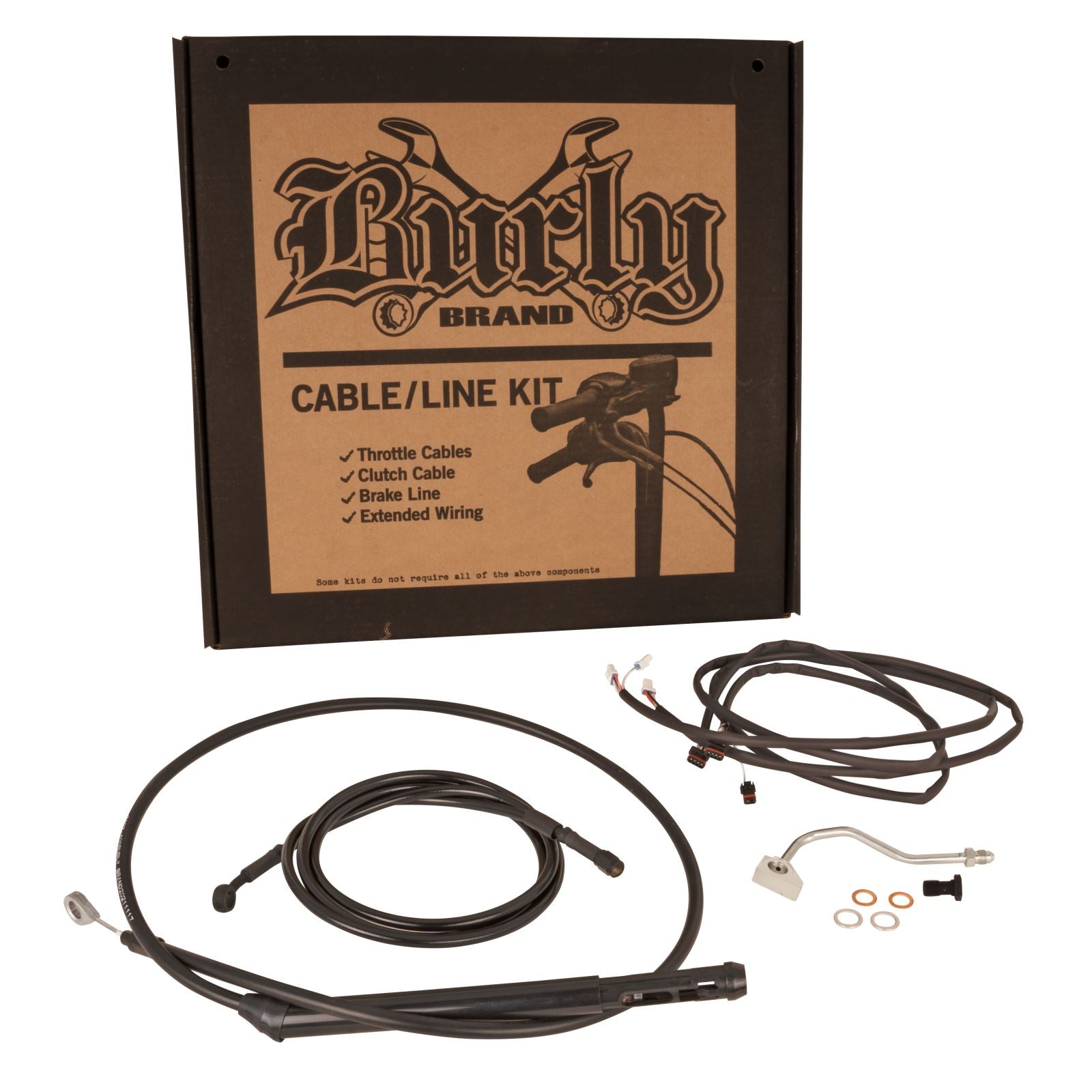 Burly Brand Control Kit - Bagger - 13" - Black B30-1314_1167534