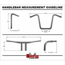 Burly Brand Handlebar - Gorilla Ape - TBW - 12" - Black B12-1501B_1149070