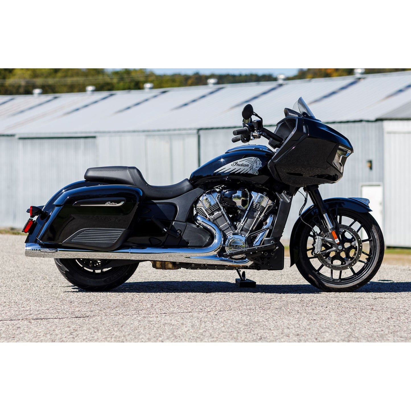 S&S Cycle 4" Broadhead Slip-On Mufflers - Fishtail - Chrome 550-1077_1139029