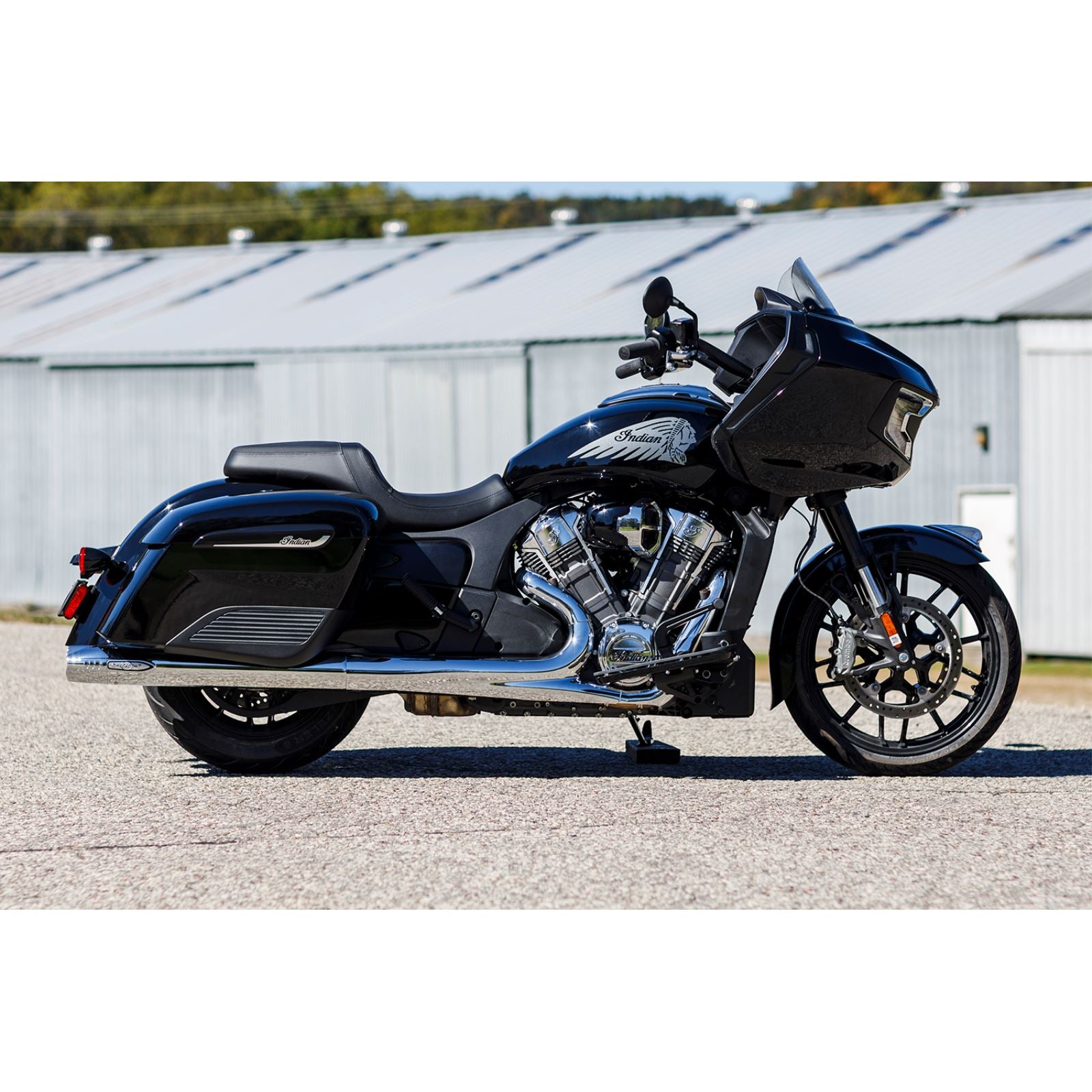 S&S Cycle 4" Broadhead Slip-On Mufflers - Fishtail - Chrome 550-1077_1139029