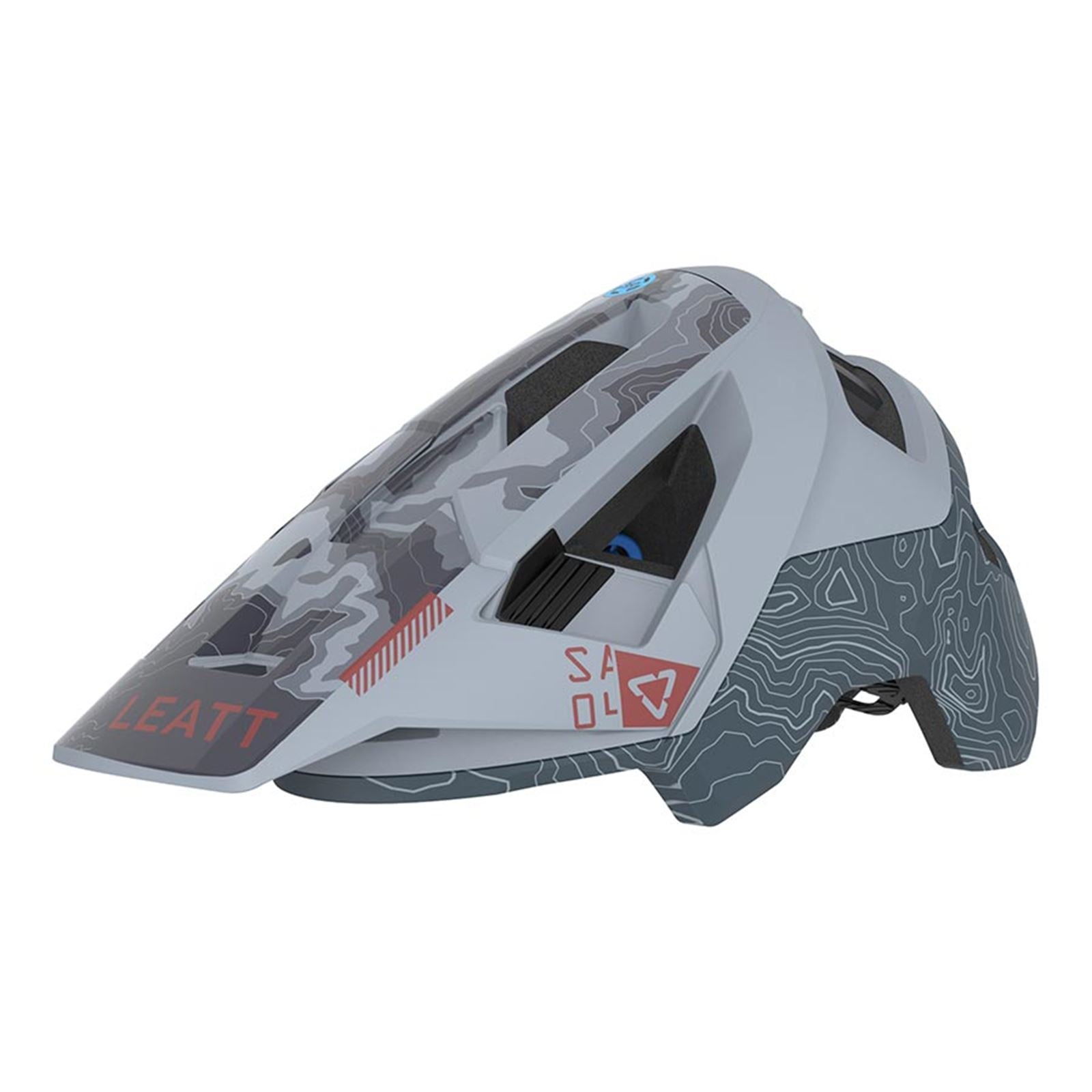 Leatt MTB AllMtn 4.0 Men Helmet - Titanium - Small 51-55cm [MPN: 1023015200]_1132618