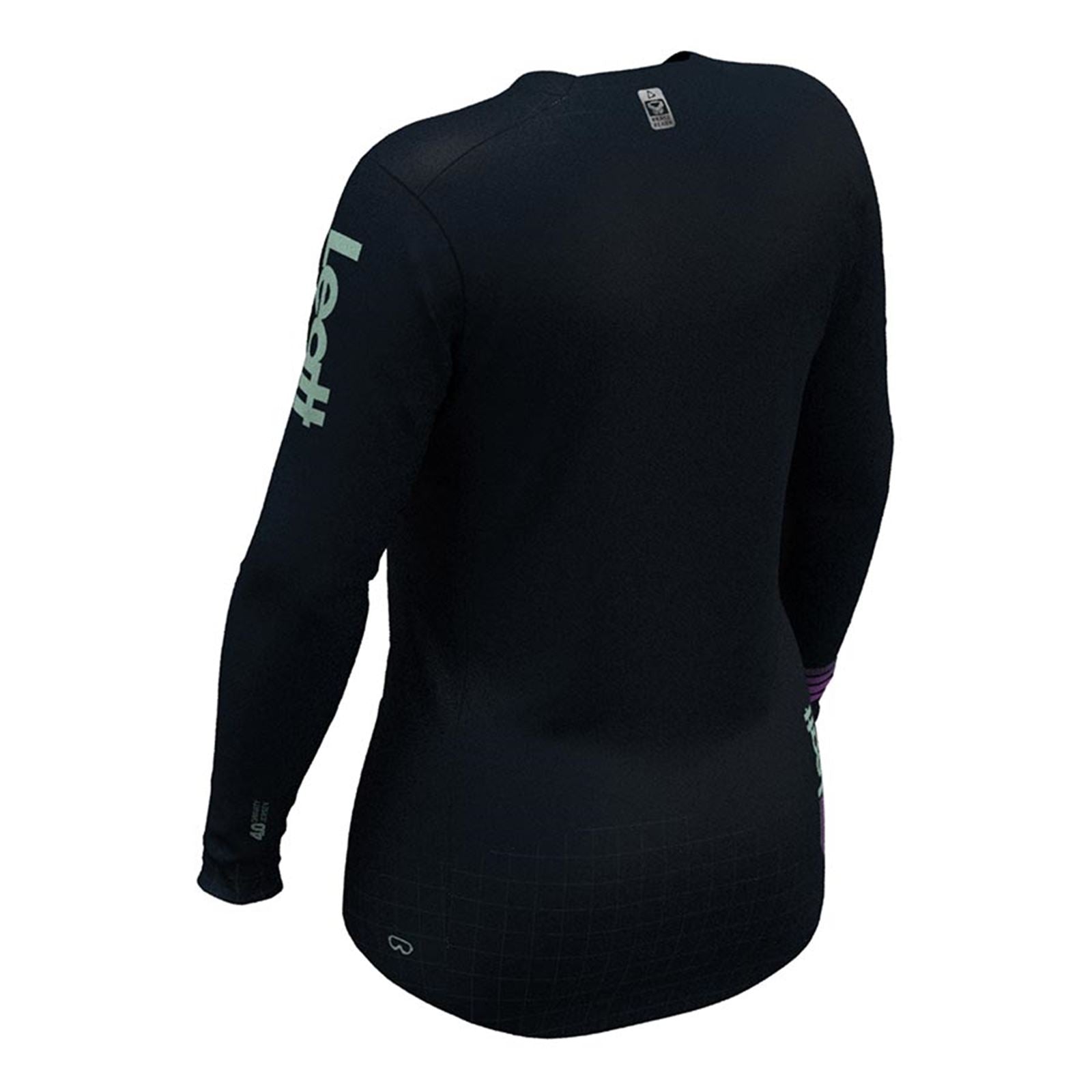 Leatt MTB Gravity 4.0 Women's Jersey - Black - XS [MPN: 5023039500]_1132844