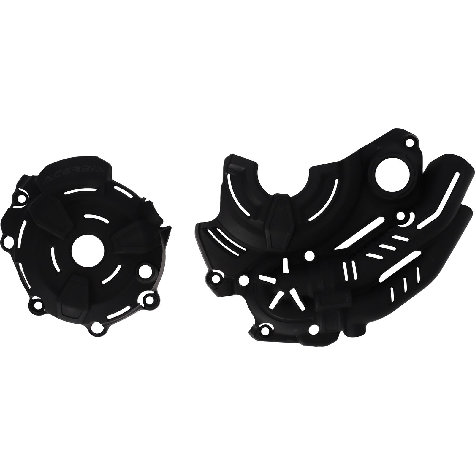 Acerbis Igniton/Clutch Covers for Yamaha - Black 2976170001_1133307