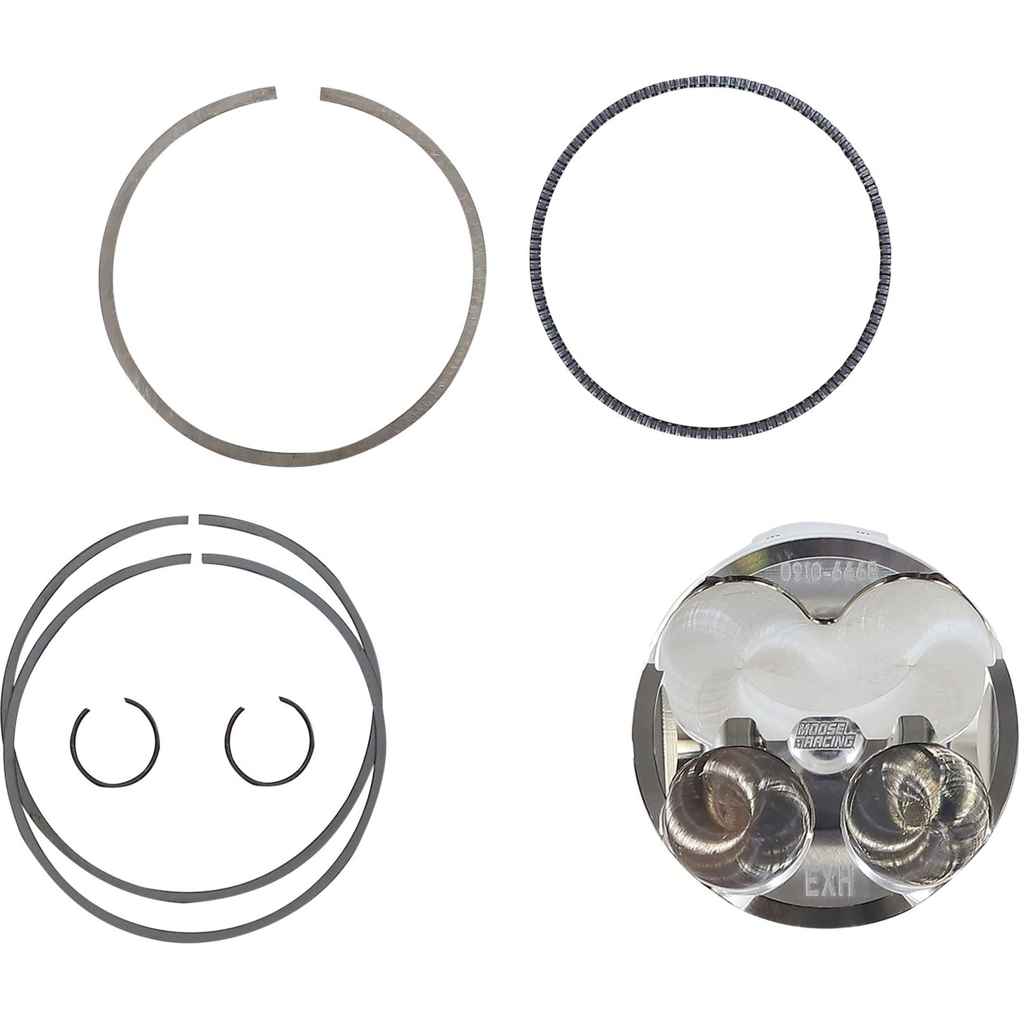 Moose Offroad Piston Kit - 66.00 mm for Honda MP2044C_1134533