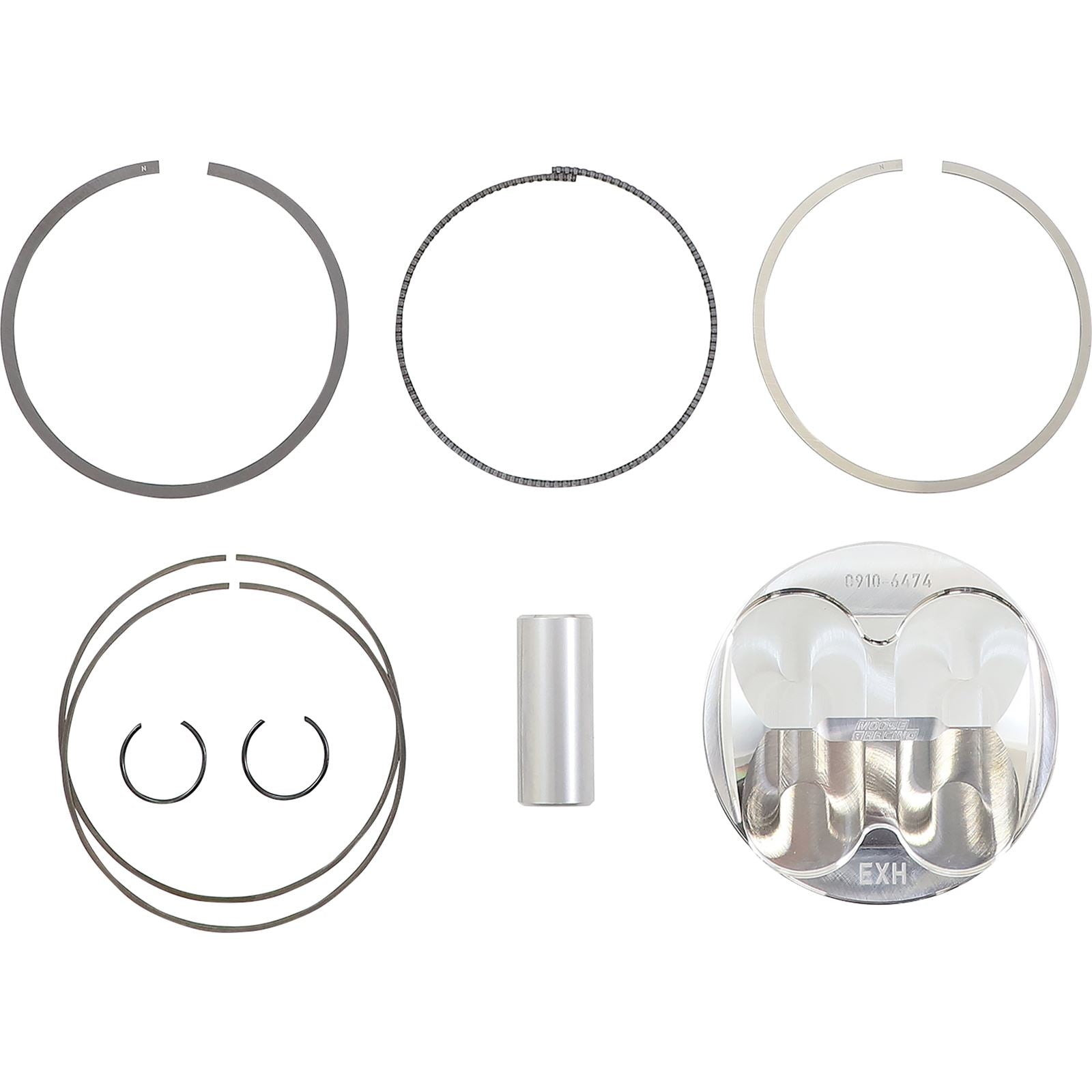 Moose Offroad Piston Kit - 94.00 mm for Honda MP2017_1134049
