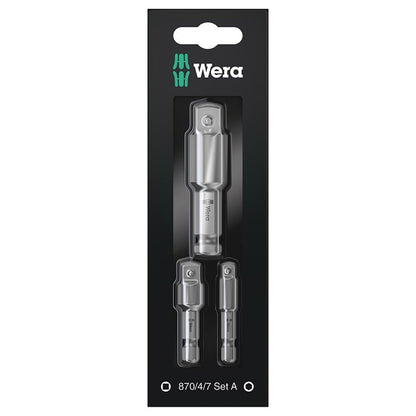 Wera 870/4/7 SET A SB 1/4'' Hex Set [MPN: 05073200001]_1135112