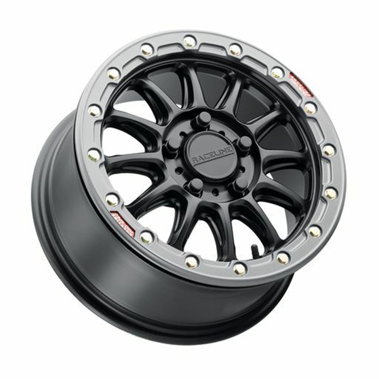 Raceline Alpha Beadlock Wheel - 15X7 5/4.5 3+4 (+25mm) - Black/Gunmetal A14BG-57012+25_1134068