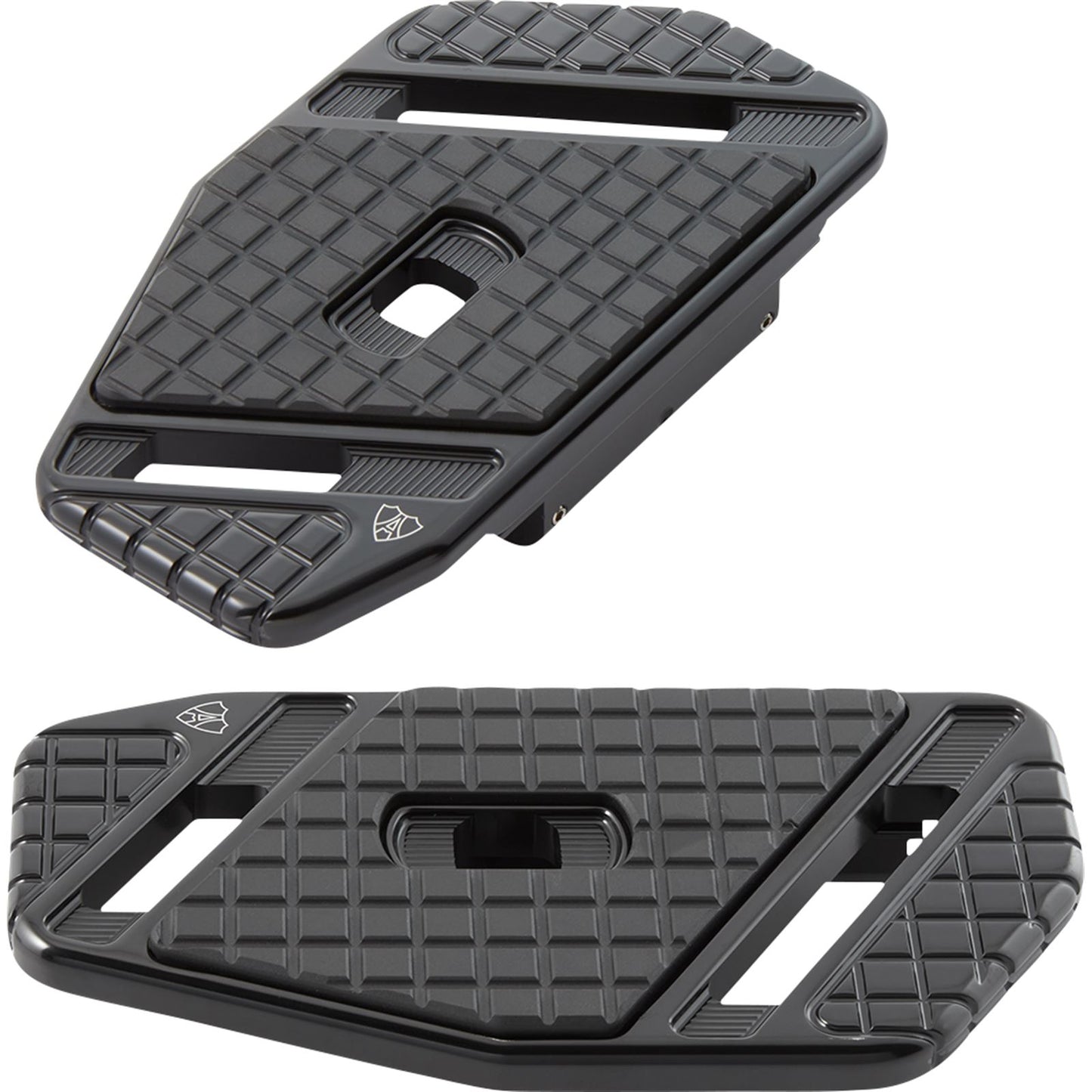 Arlen Ness SpeedLiner Passenger Floorboards - Black for Harley-Davidson 410-028_1134126