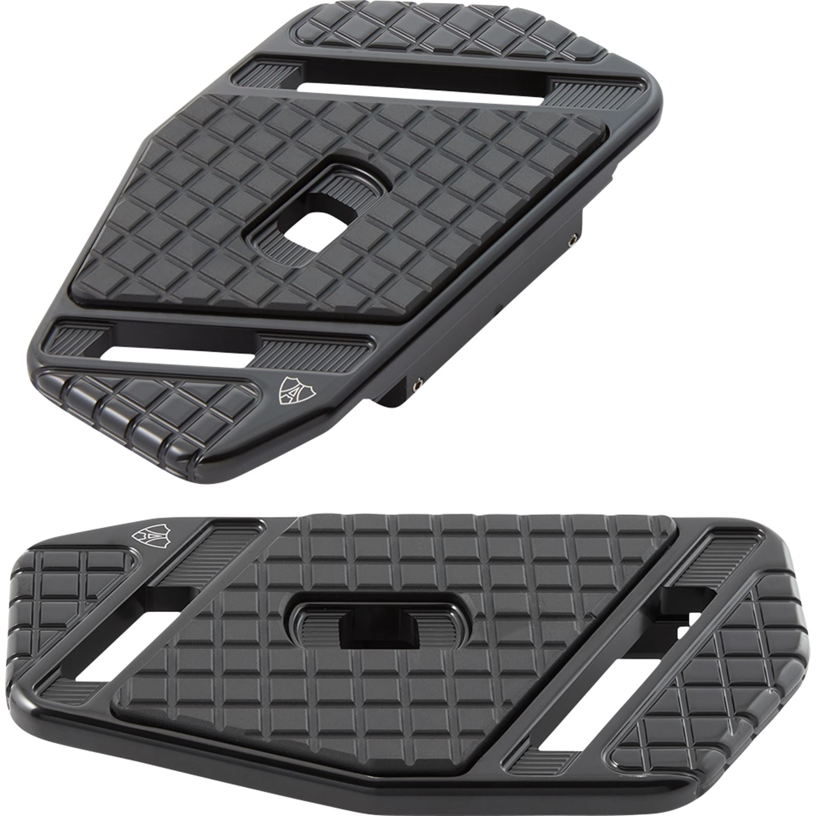Arlen Ness SpeedLiner Passenger Floorboards - Black for Harley-Davidson 410-028_1134126