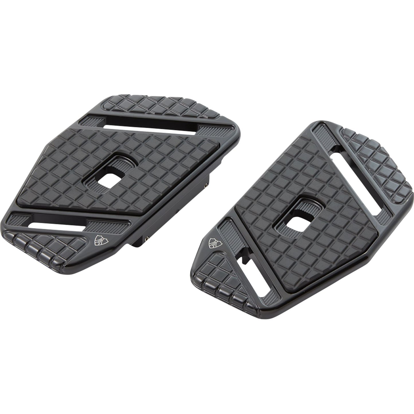Arlen Ness SpeedLiner Passenger Floorboards - Black for Harley-Davidson 410-028_1134127