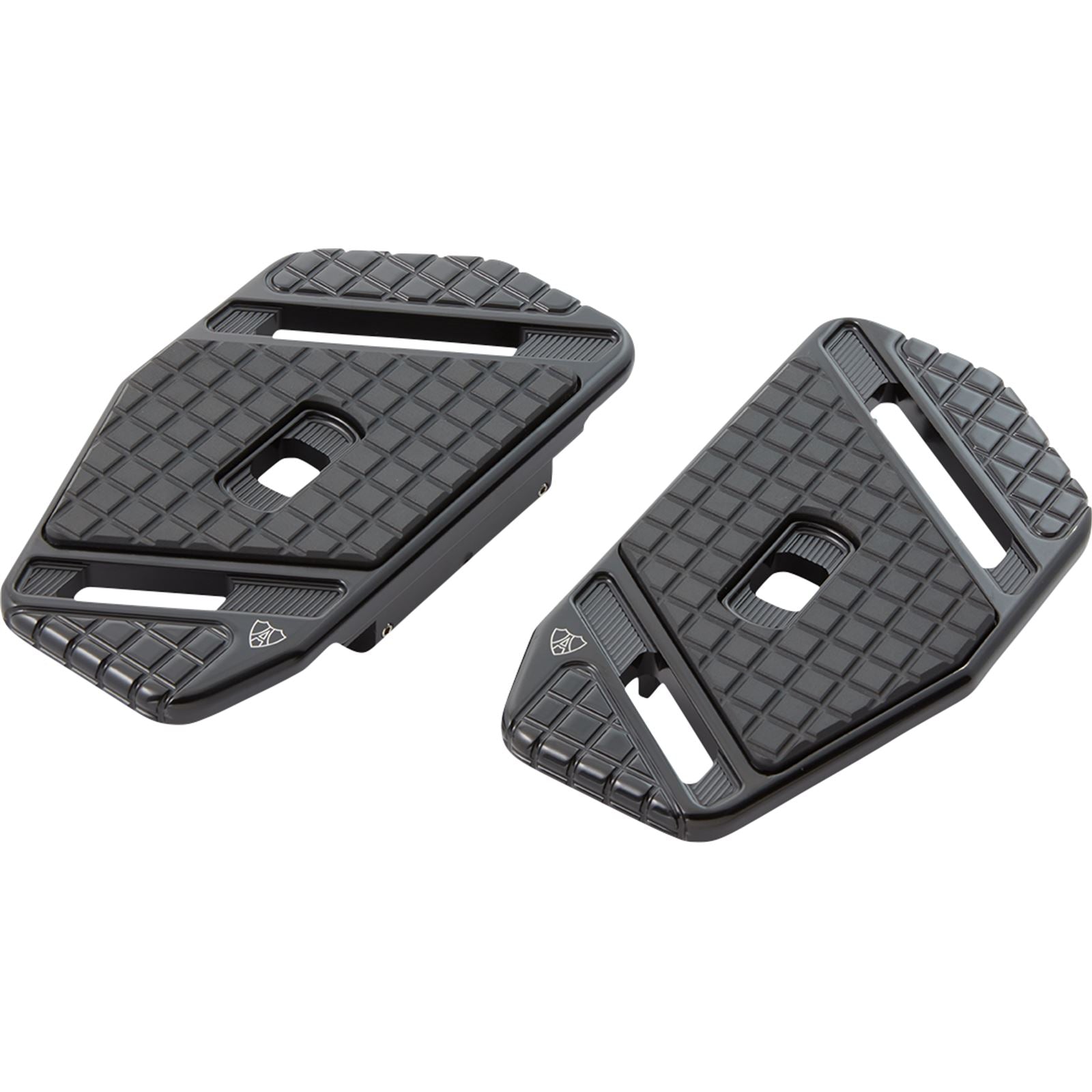 Arlen Ness SpeedLiner Passenger Floorboards - Black for Harley-Davidson 410-028_1134127