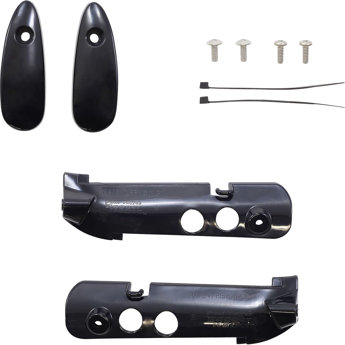 Paul Yaffe's Bagger Nation Turn Signal Eliminator - Black fits Harley-Davidson Road Glide [MPN: TSE-15L-B]_1135391