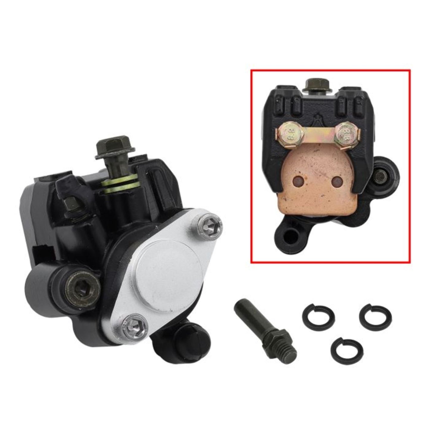 Bronco Brake Caliper - Rear - with Brake Pads AT-05A00_1408615