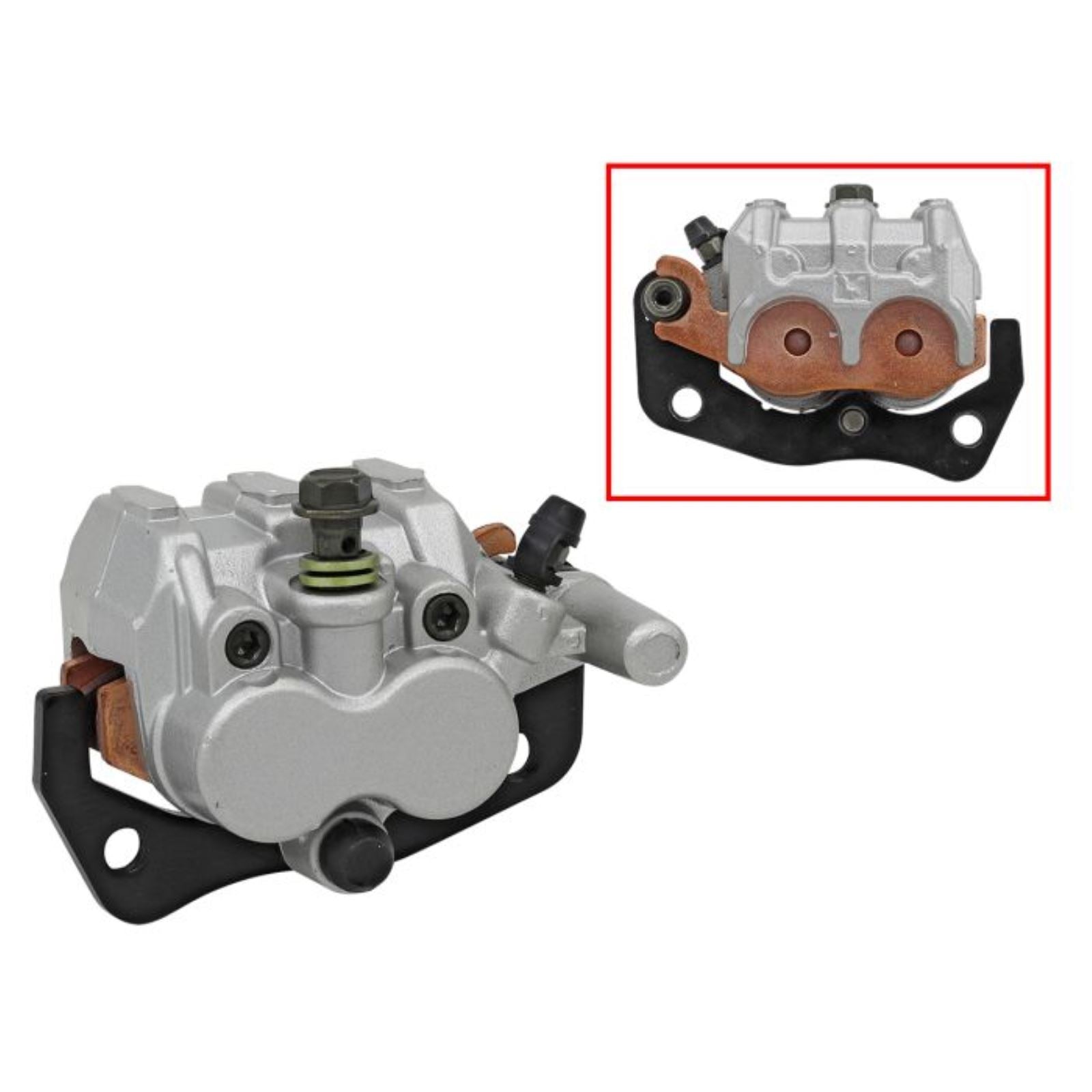 Bronco Brake Caliper - Front Left - with Brake Pads AT-05A05_1408620