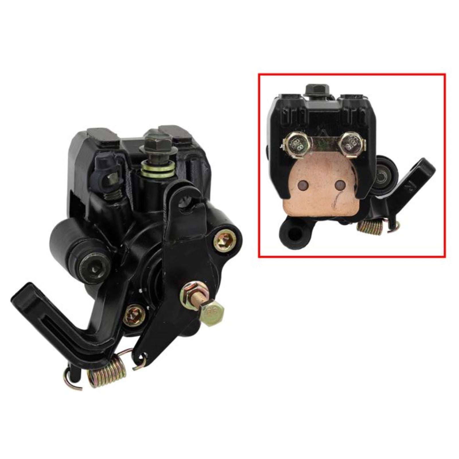 Bronco Brake Caliper - Rear - with Brake Pads AT-05A11_1408626