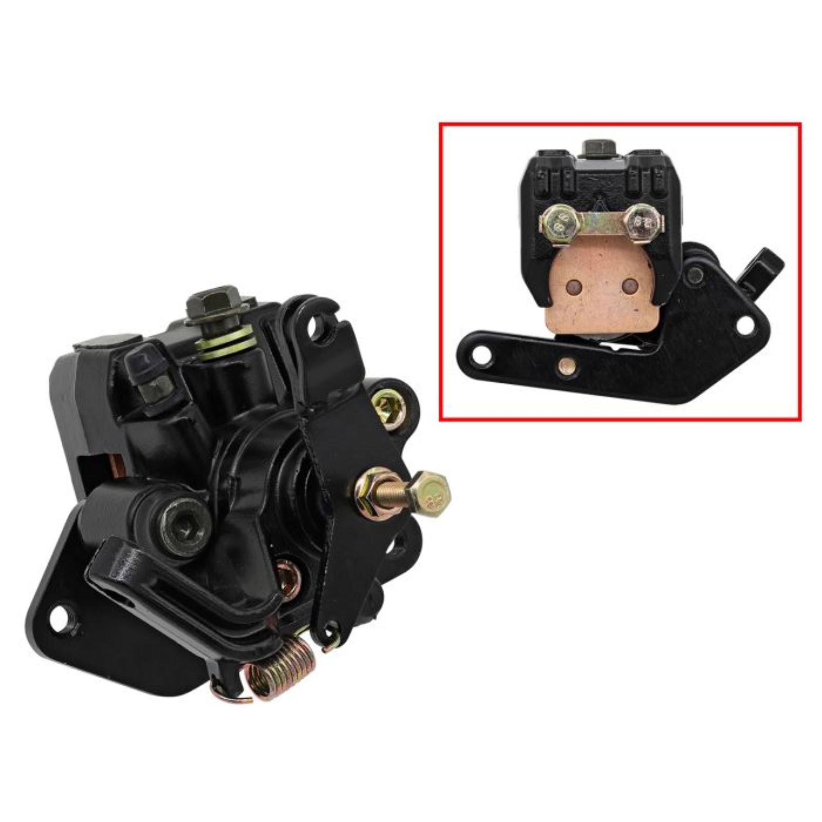 Bronco Brake Caliper - Rear - with Brake Pads AT-05A12_1408627