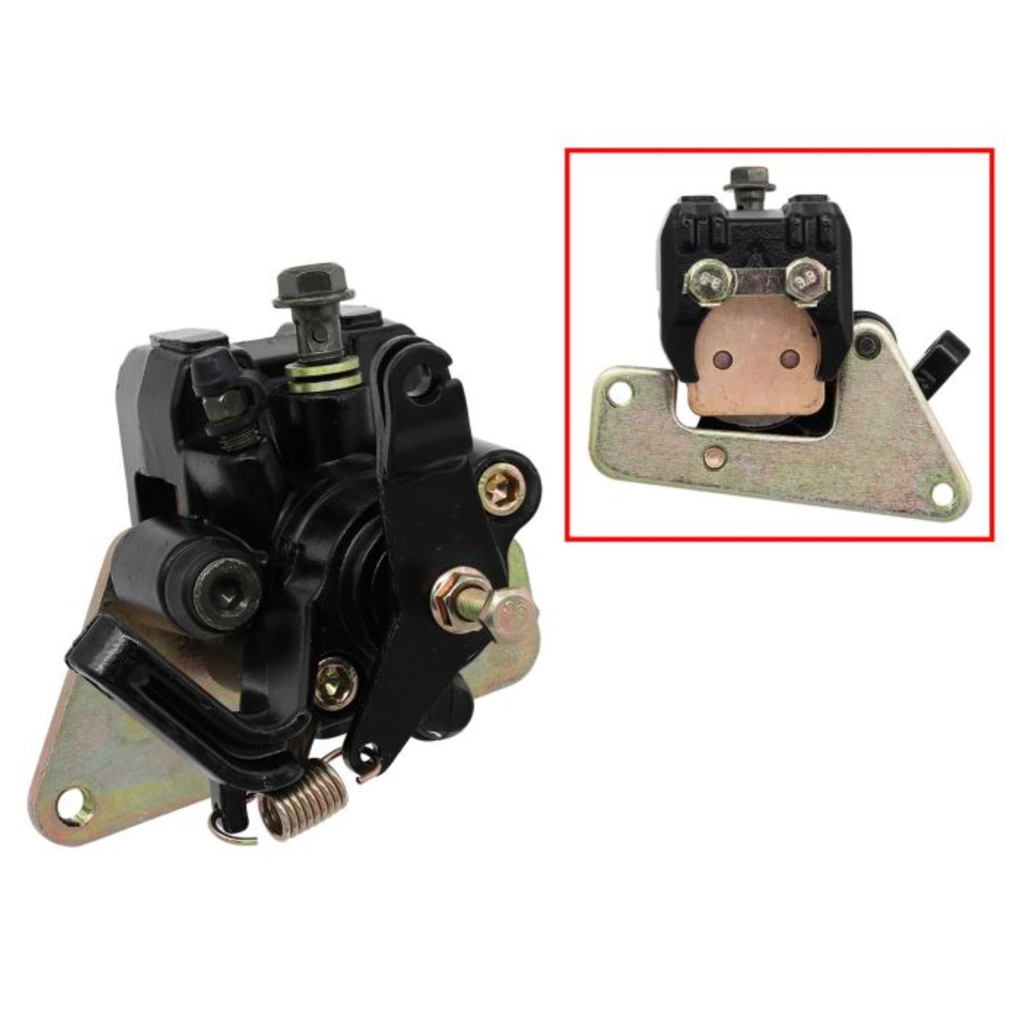 Bronco Brake Caliper - Rear - with Brake Pads AT-05A13_1408628