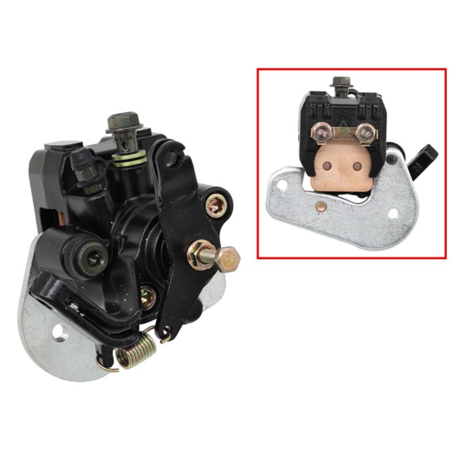 Bronco Brake Caliper - Rear - with Brake Pads AT-05A14_1408629