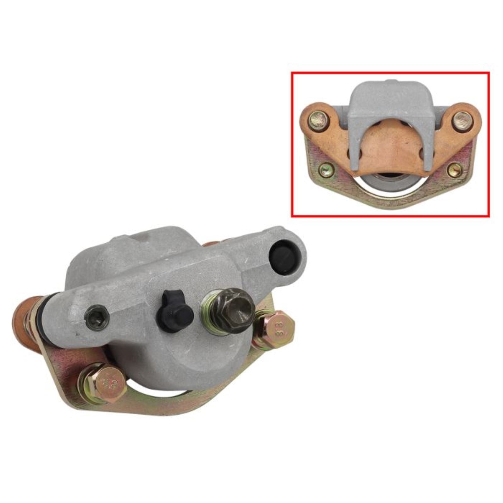 Bronco Brake Caliper - Front Left - with Brake Pads AT-05A19_1408623