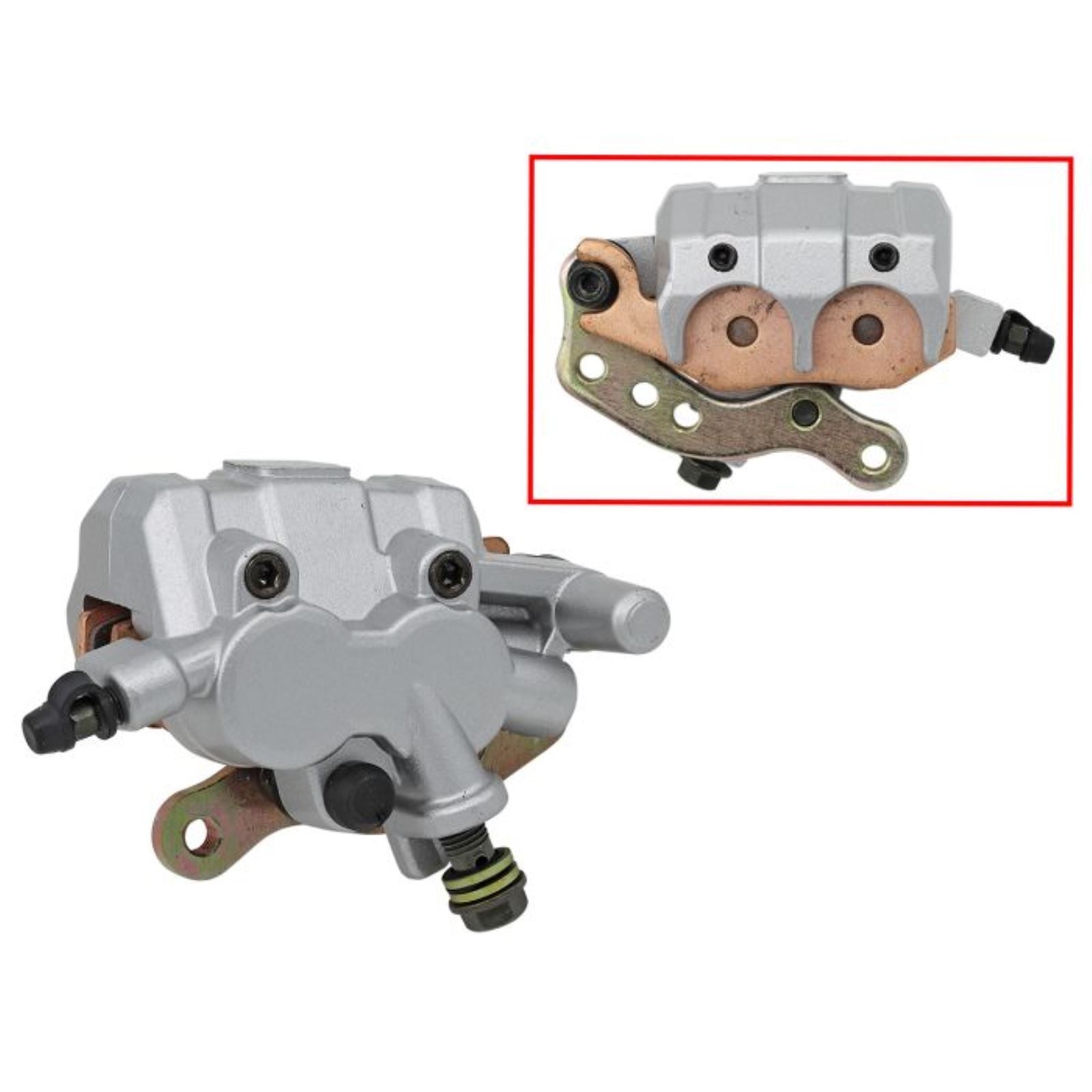 Bronco Brake Caliper - Front Left - with Brake Pads AT-05A21_1408601