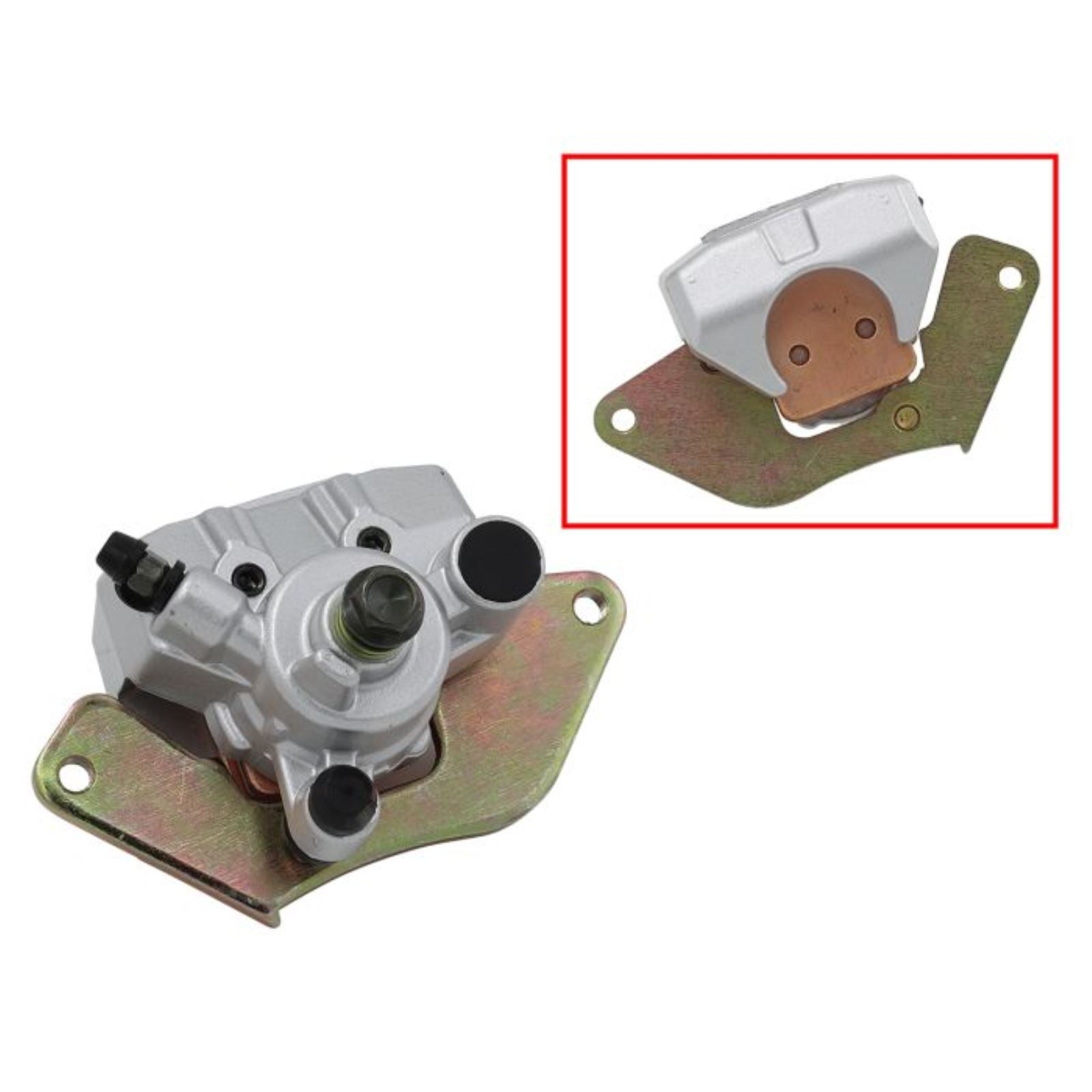 Bronco Brake Caliper - Front Left - with Brake Pads AT-05A23_1408593