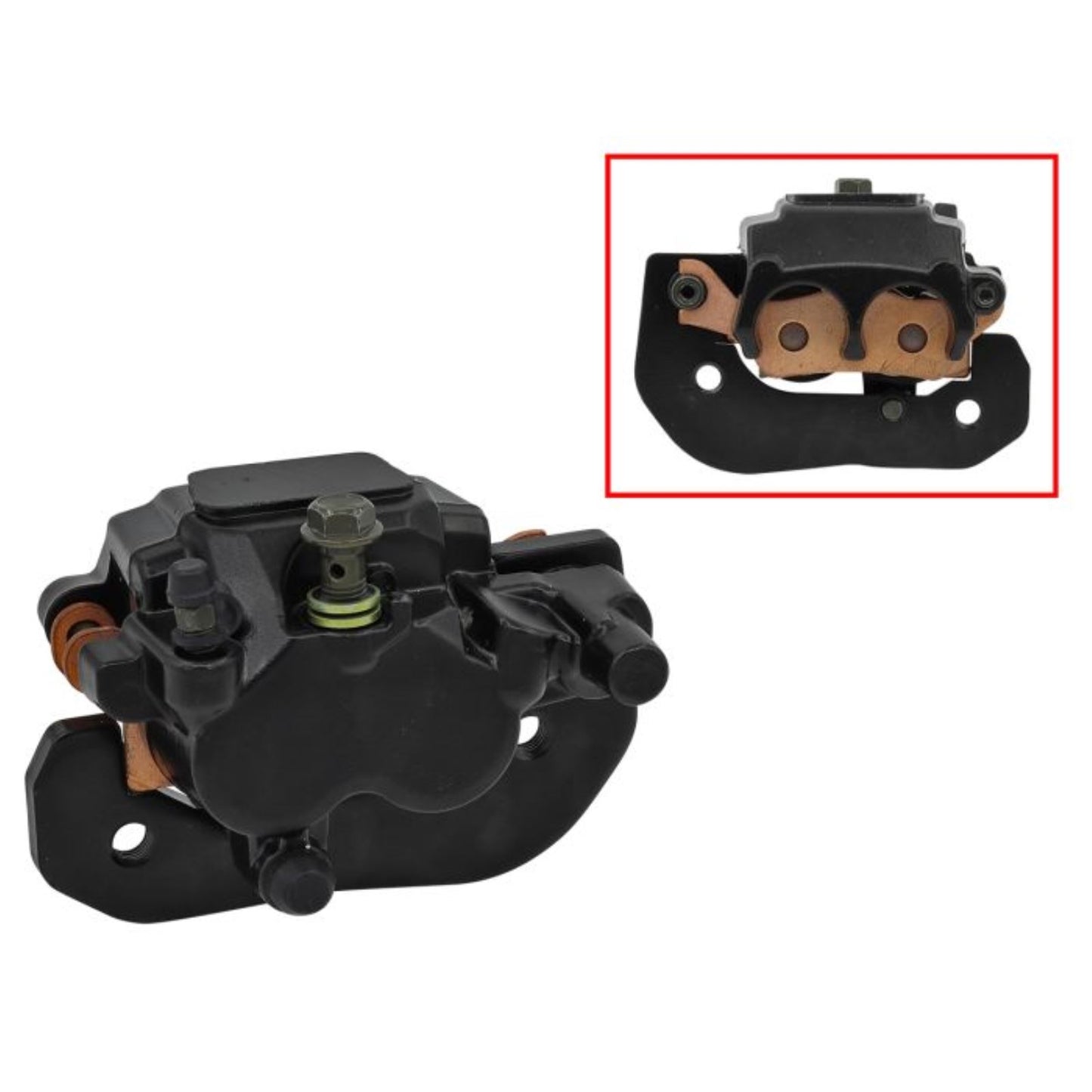 Bronco Brake Caliper - Rear Left - with Brake Pads AT-05A29_1408599